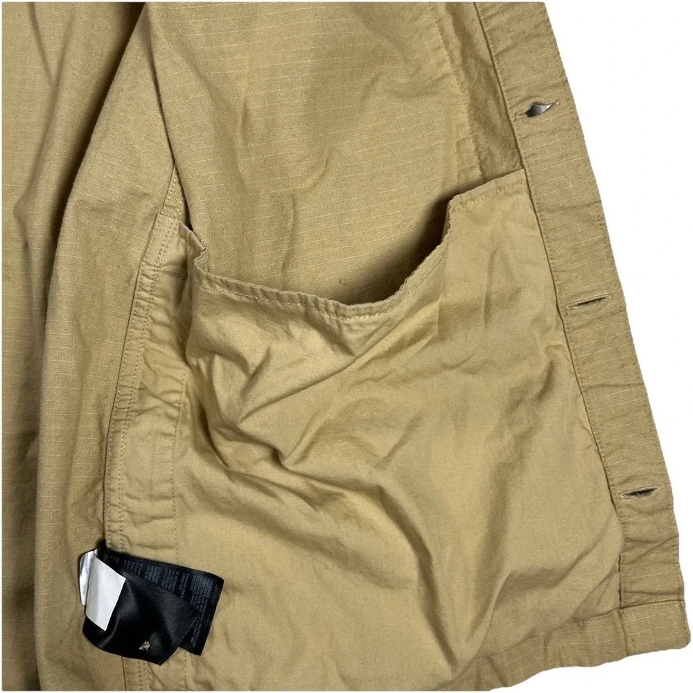 The North Face Field Shirt Jacket Shacket‎ Men's Large L Khaki Utility Brown